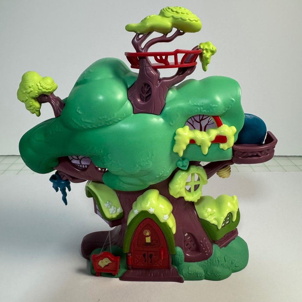 My Little Pony Treehouse Playset Green Purple Forest Toy House